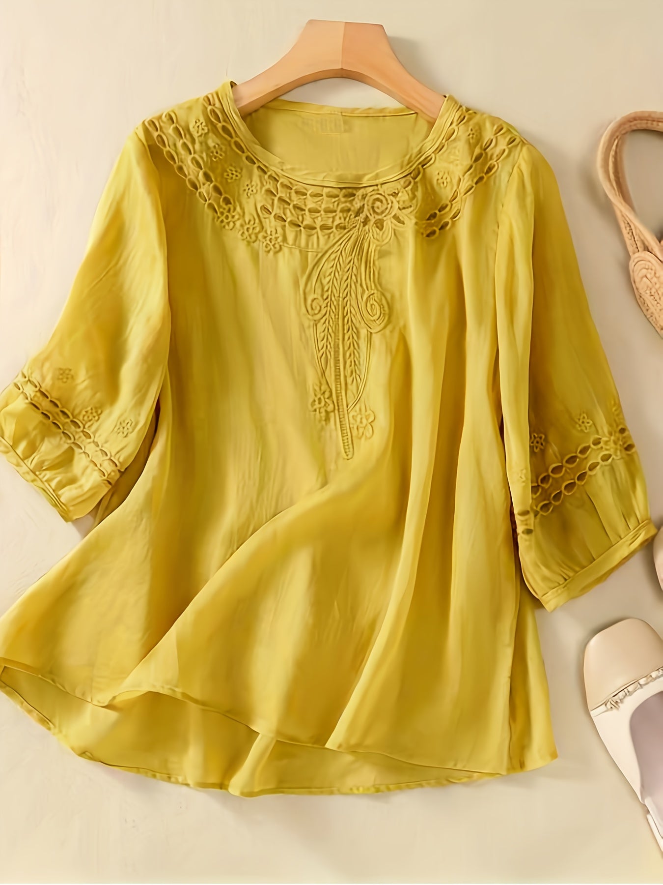 Nyzirel | Casual zomertop voor dames – Lichte blouse voor dagelijks gebruik en op vakantie