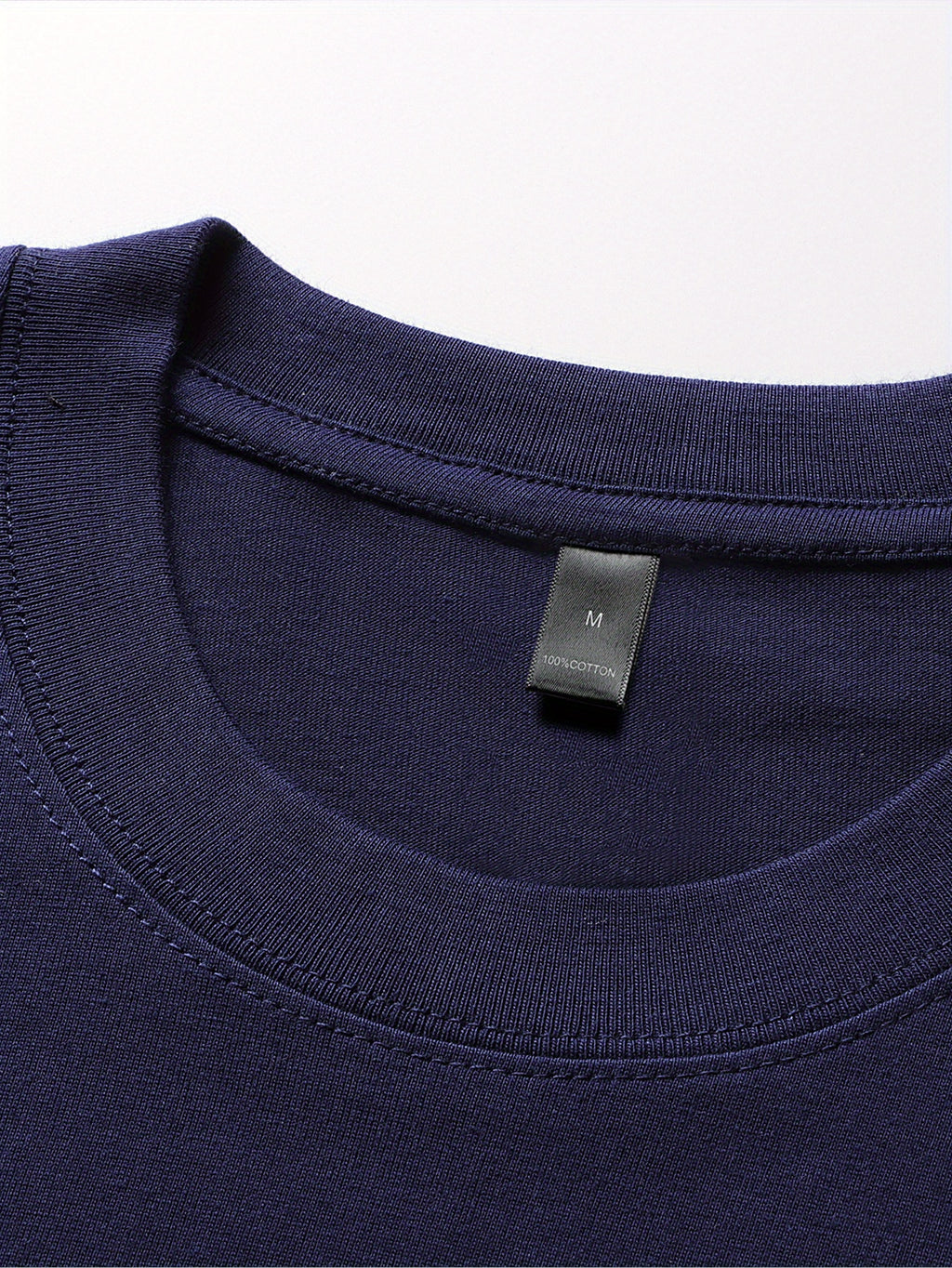 Teyron | Heren Zwaar Katoenen T-shirt 200g – Korte Mouwen, Ronde Hals, Regular Fit