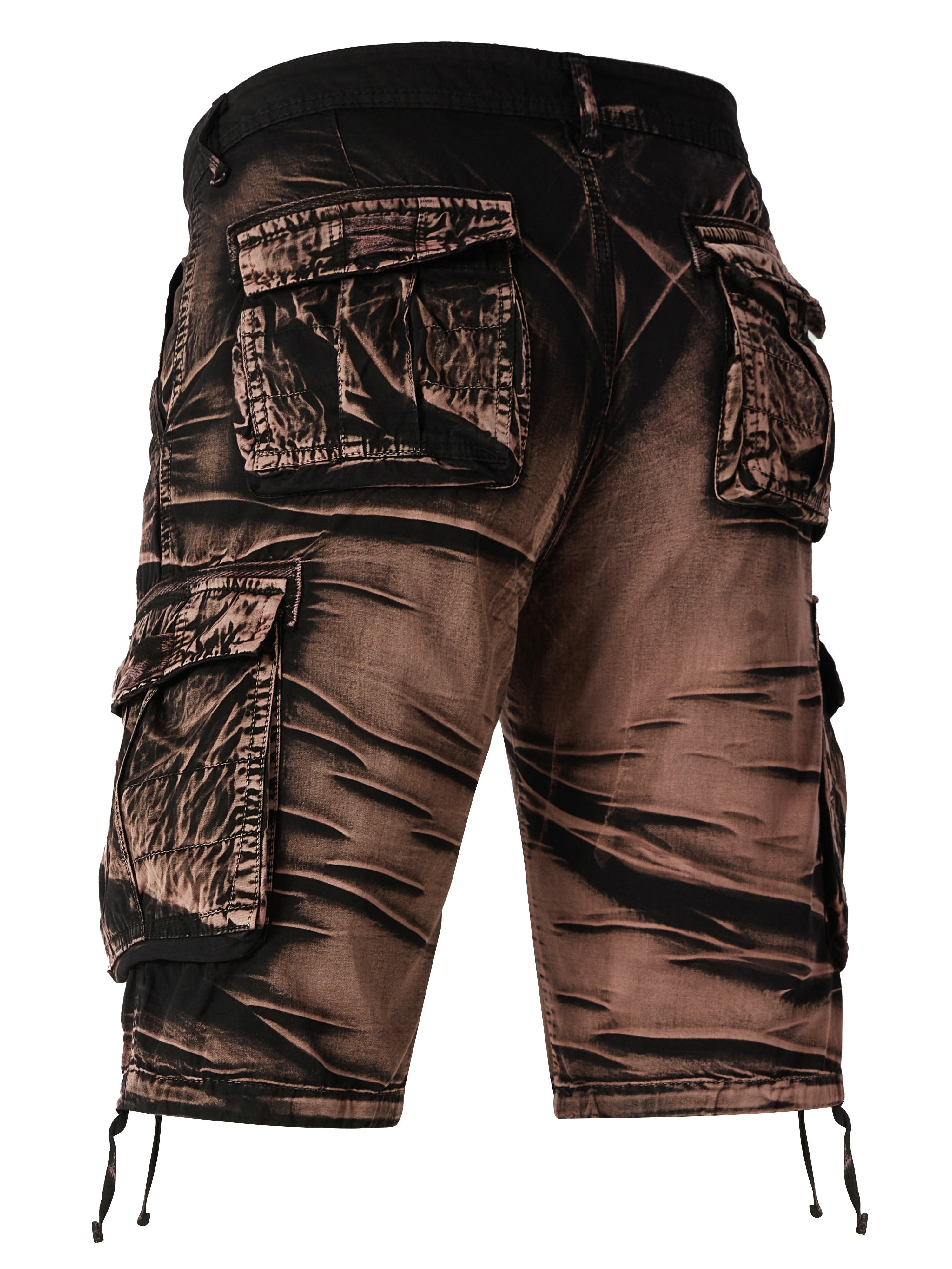 Rionel | Camo-cargoshorts voor heren – Streetstyle, casual, met militaire print, meerdere zakken, losse pasvorm