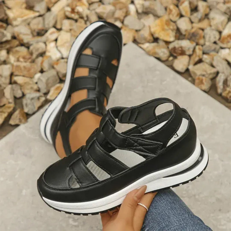 SoleMate | Orthopedische sandalen met klittenbandsluiting voor dames – verstelbaar, lichtgewicht, ademend