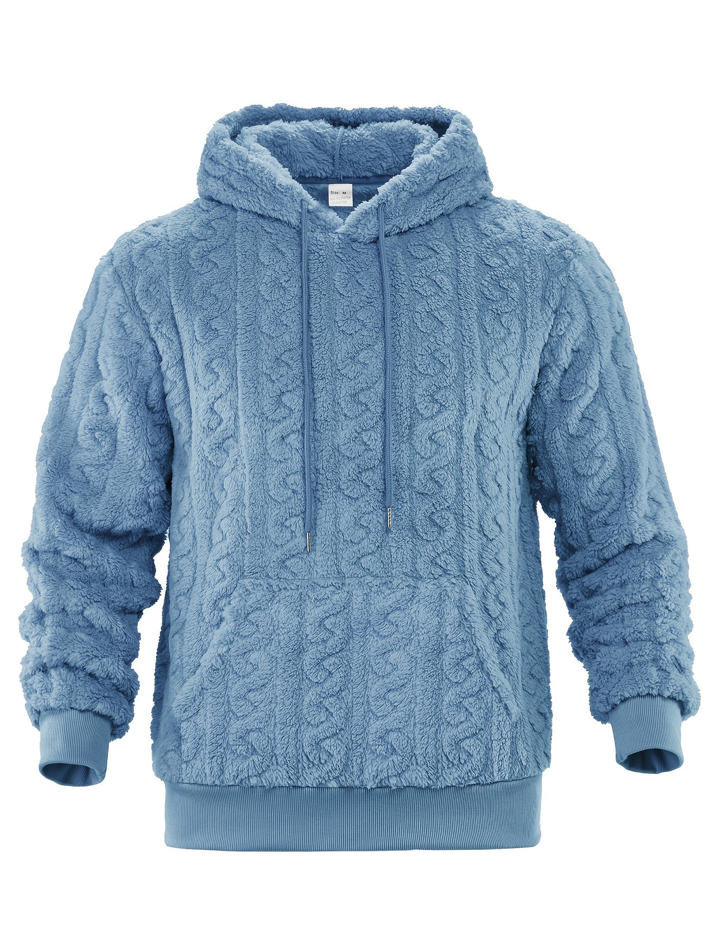 Rander | Thermische fleecehoodie voor heren – Warme pullover-sweatshirt, casual outdoor wintertop