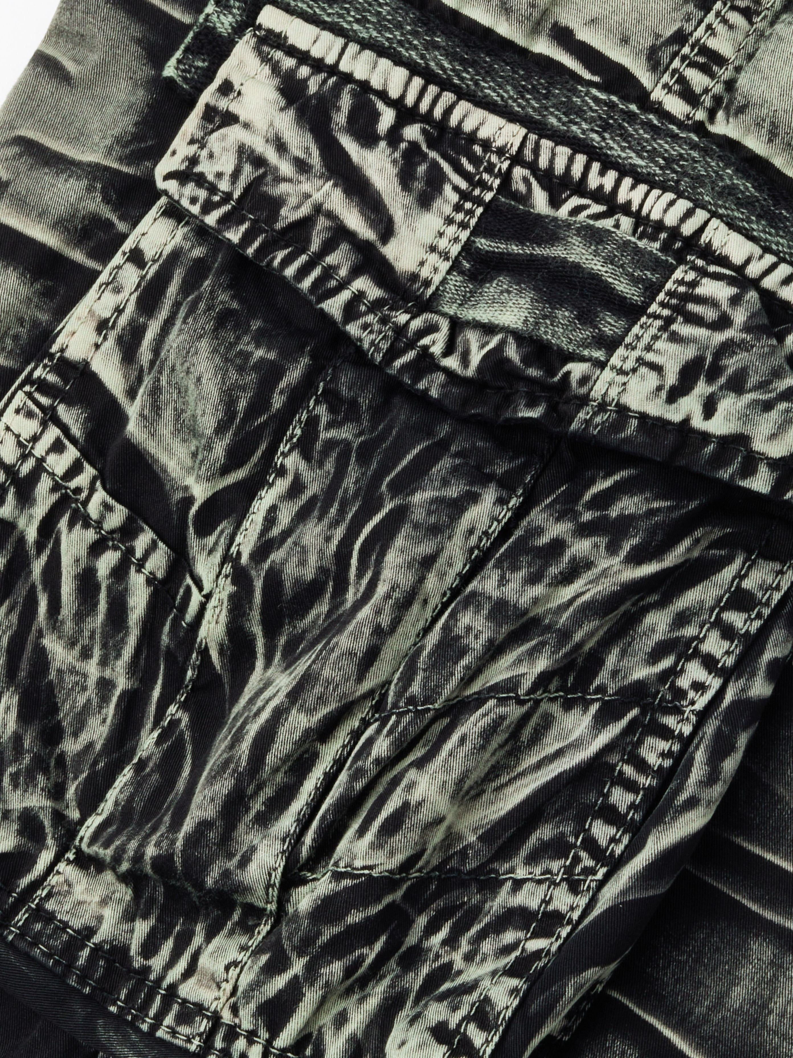 Rionel | Camo-cargoshorts voor heren – Streetstyle, casual, met militaire print, meerdere zakken, losse pasvorm
