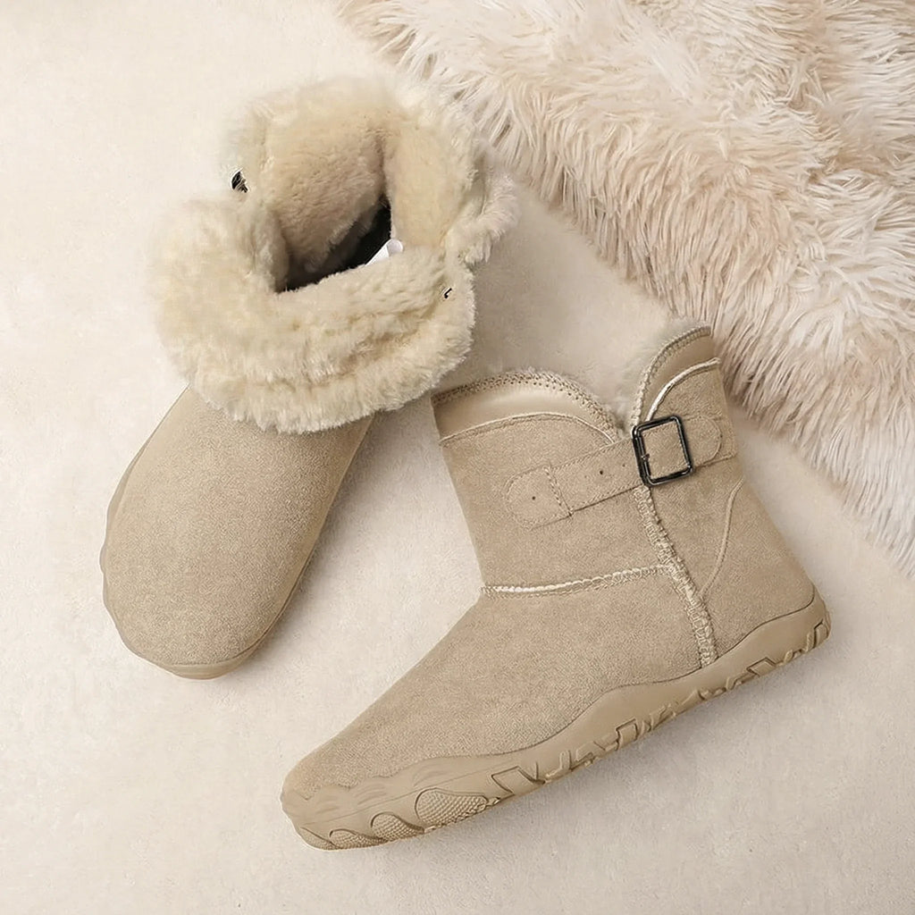 Althia | Dames Winterlaarzen – Luxe Bontvoering voor Warmte en Comfort