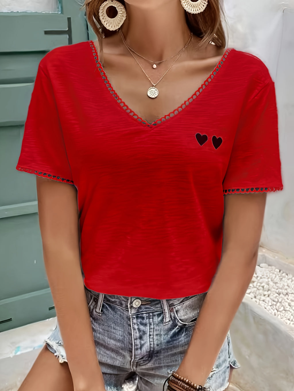 Tirae | Zomertop met korte mouwen voor dames – Lichtgewicht casual T-shirt