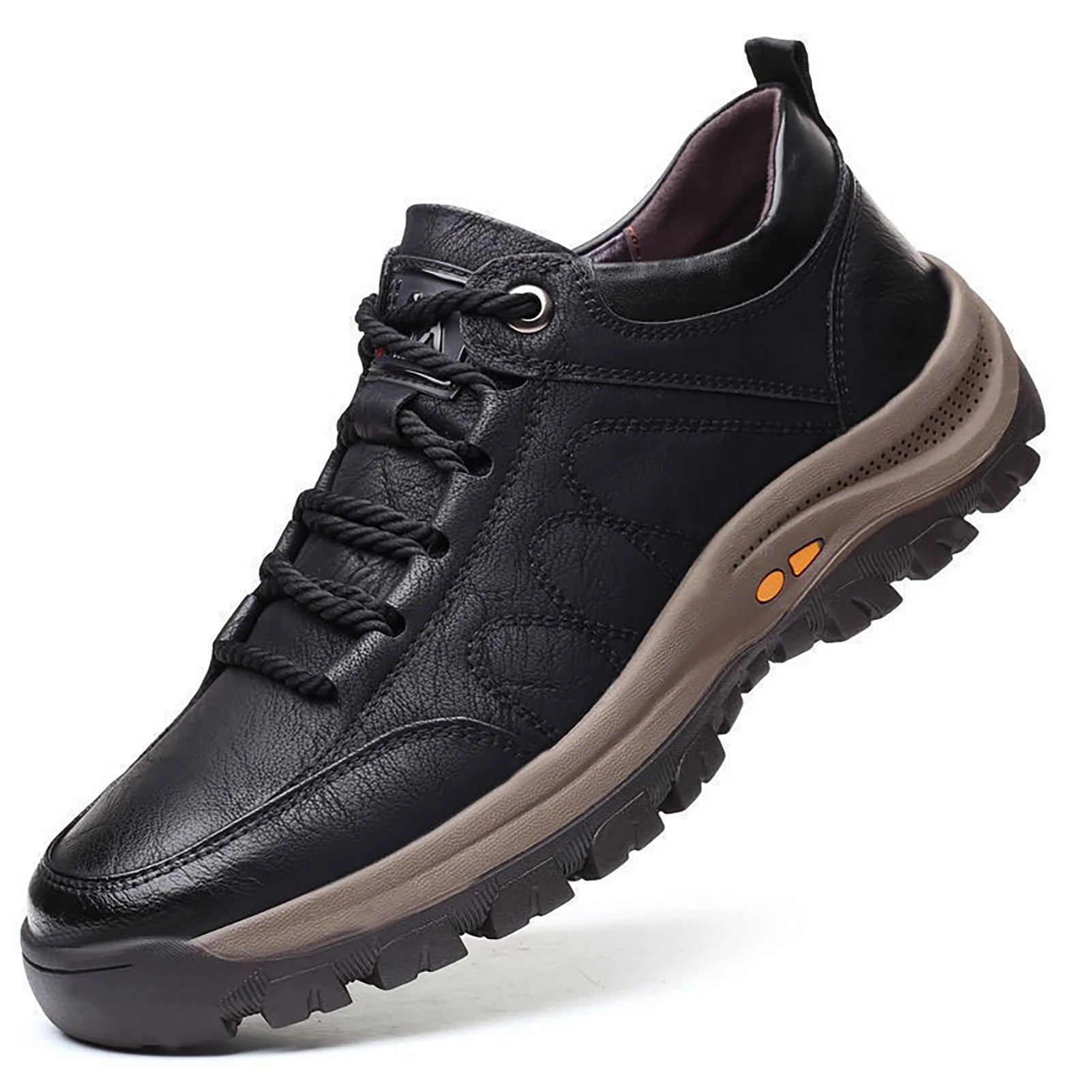 Griploft | Chaussures en cuir pour hommes - Cousues main, semelles intérieures, chaussures décontractées