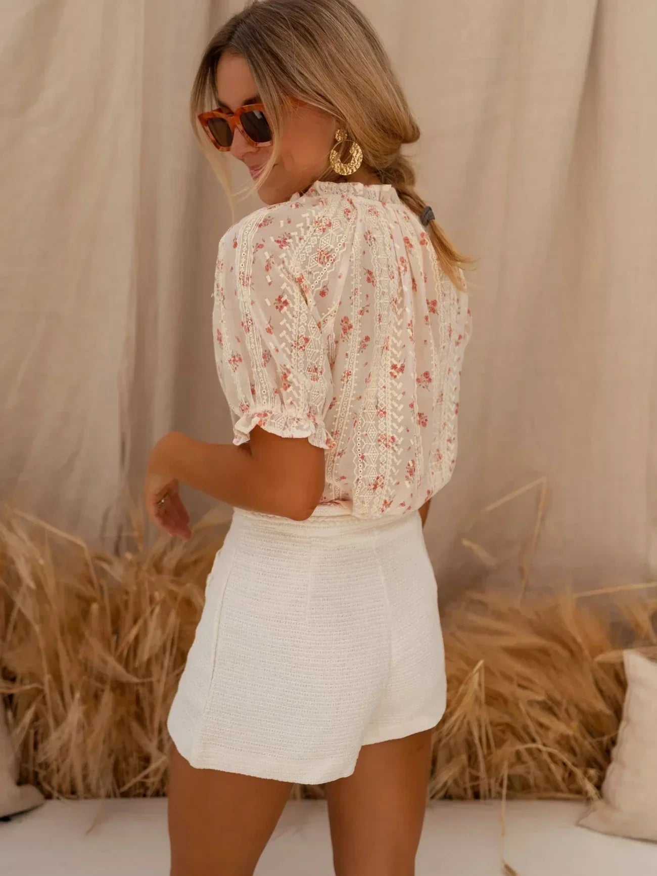 Rirelyn | Zomerse bloemenblouse voor dames – Lichte, casual en elegante top