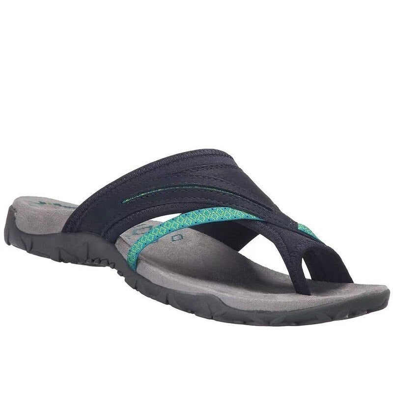 OrthaBelle | Orthopedische teenslippers voor dames – Boogondersteuning, gedempte zool
