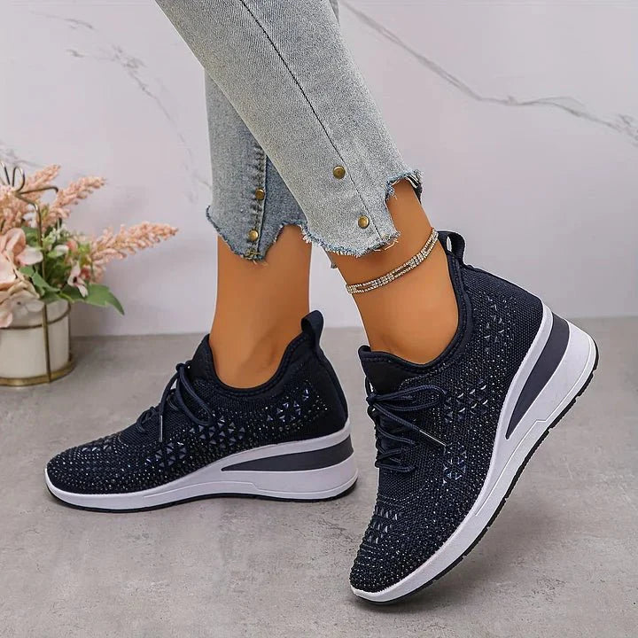 Jolivra | Dames Ergonomische Comfortsneakers – Lichtgewicht Ademend Trainingsschoenen