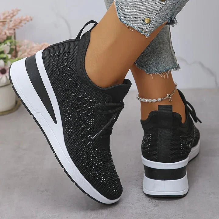 Jolivra | Dames Ergonomische Comfortsneakers – Lichtgewicht Ademend Trainingsschoenen
