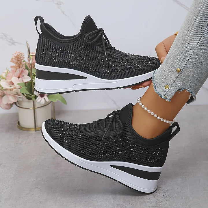 Jolivra | Dames Ergonomische Comfortsneakers – Lichtgewicht Ademend Trainingsschoenen
