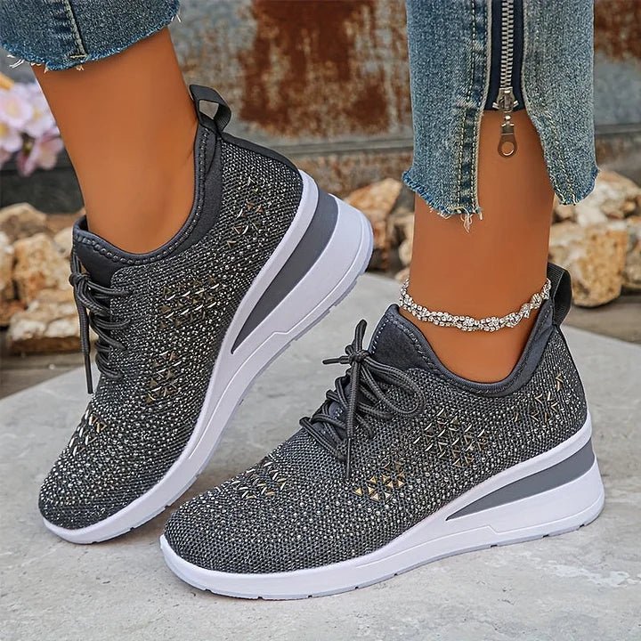Jolivra | Dames Ergonomische Comfortsneakers – Lichtgewicht Ademend Trainingsschoenen