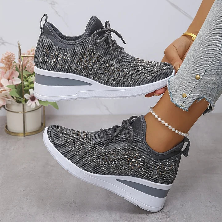 Jolivra | Dames Ergonomische Comfortsneakers – Lichtgewicht Ademend Trainingsschoenen