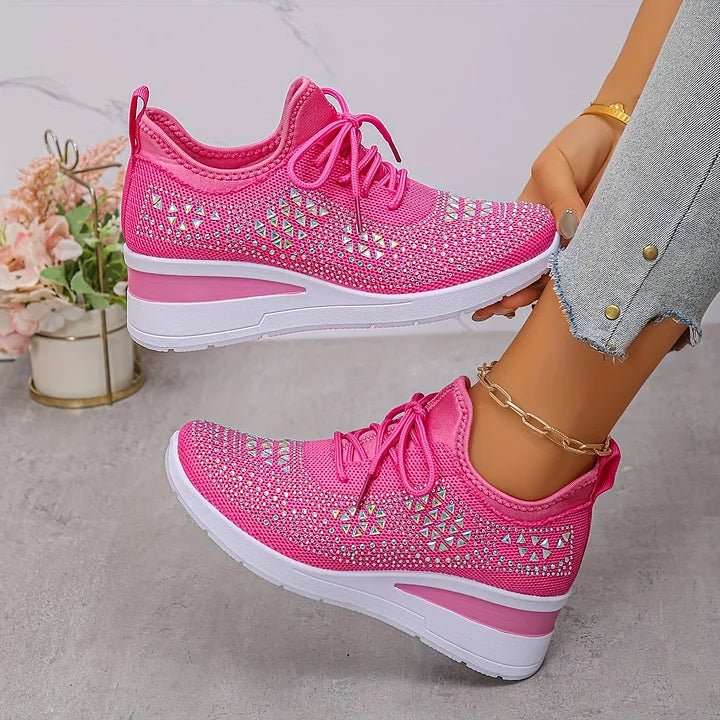 Jolivra | Dames Ergonomische Comfortsneakers – Lichtgewicht Ademend Trainingsschoenen