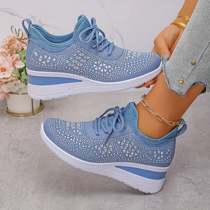 Jolivra | Dames Ergonomische Comfortsneakers – Lichtgewicht Ademend Trainingsschoenen