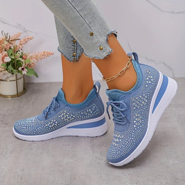 Jolivra | Dames Ergonomische Comfortsneakers – Lichtgewicht Ademend Trainingsschoenen