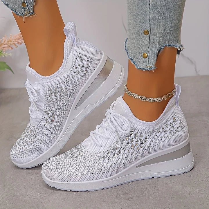 Jolivra | Dames Ergonomische Comfortsneakers – Lichtgewicht Ademend Trainingsschoenen
