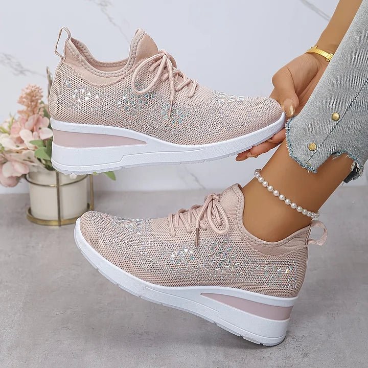 Jolivra | Dames Ergonomische Comfortsneakers – Lichtgewicht Ademend Trainingsschoenen
