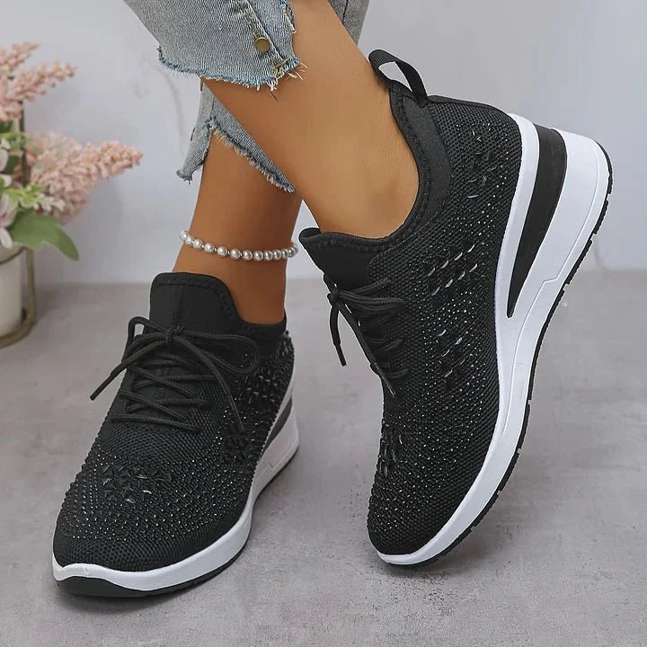 Jolivra | Dames Ergonomische Comfortsneakers – Lichtgewicht Ademend Trainingsschoenen