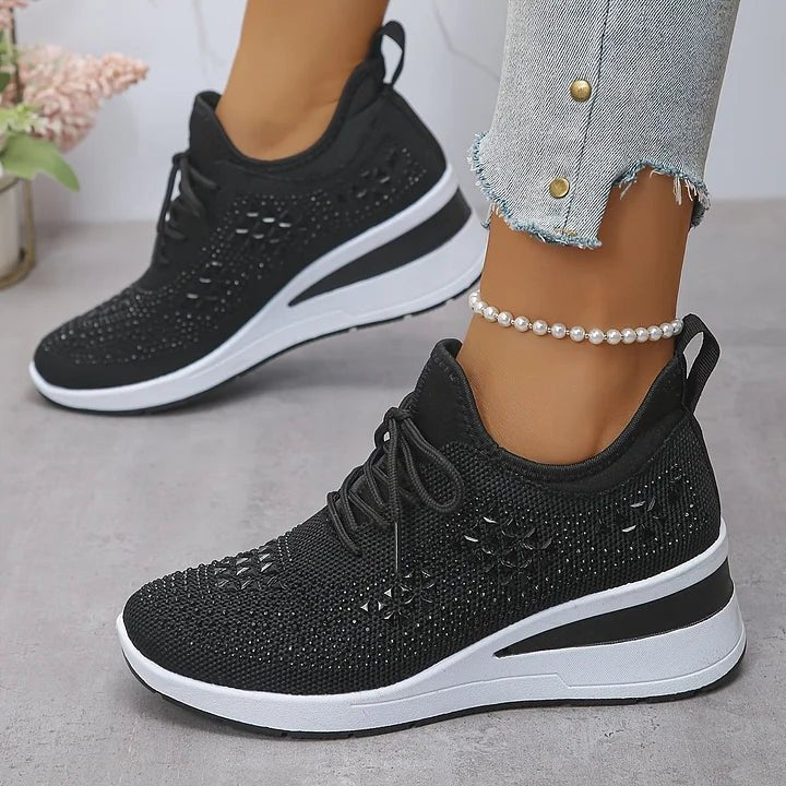 Jolivra | Dames Ergonomische Comfortsneakers – Lichtgewicht Ademend Trainingsschoenen