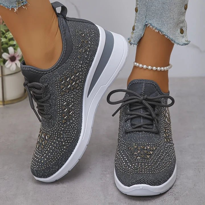 Jolivra | Dames Ergonomische Comfortsneakers – Lichtgewicht Ademend Trainingsschoenen