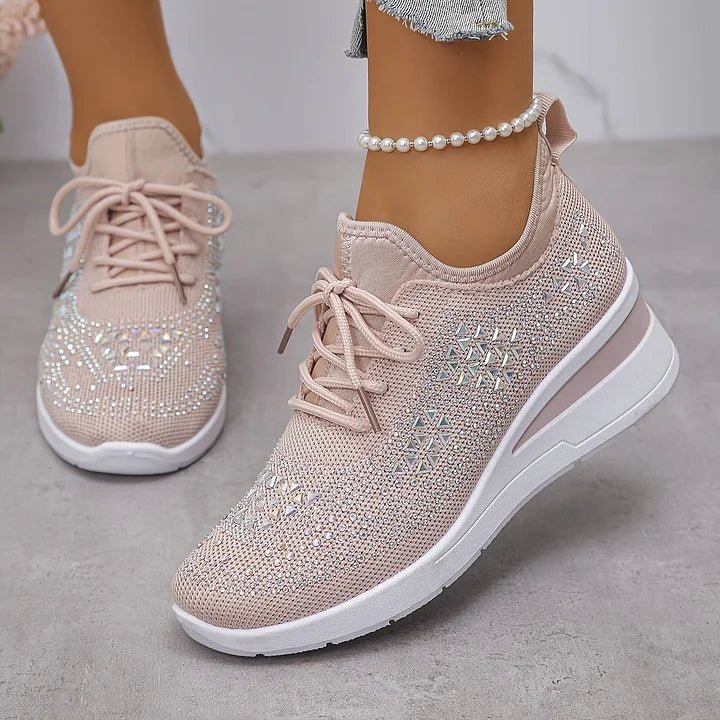 Jolivra | Dames Ergonomische Comfortsneakers – Lichtgewicht Ademend Trainingsschoenen