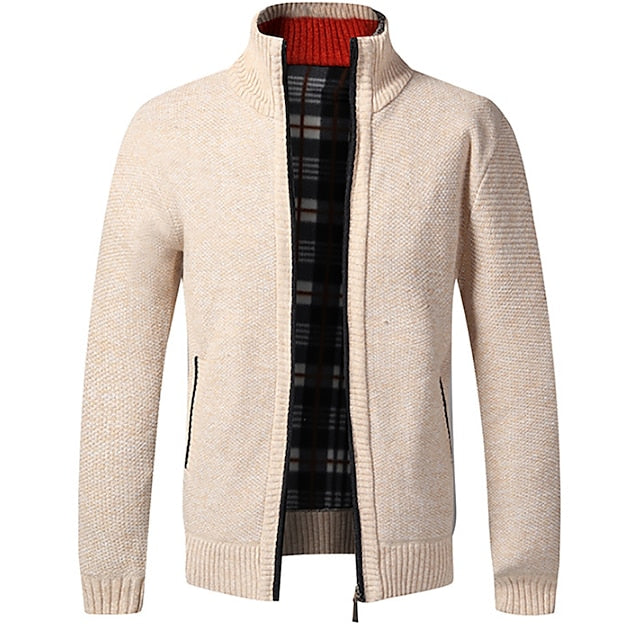Brendir | Herren-Pullover mit Reißverschluss – Stilvoller Pullover mit halbem Reißverschluss, lässige schmale Passform