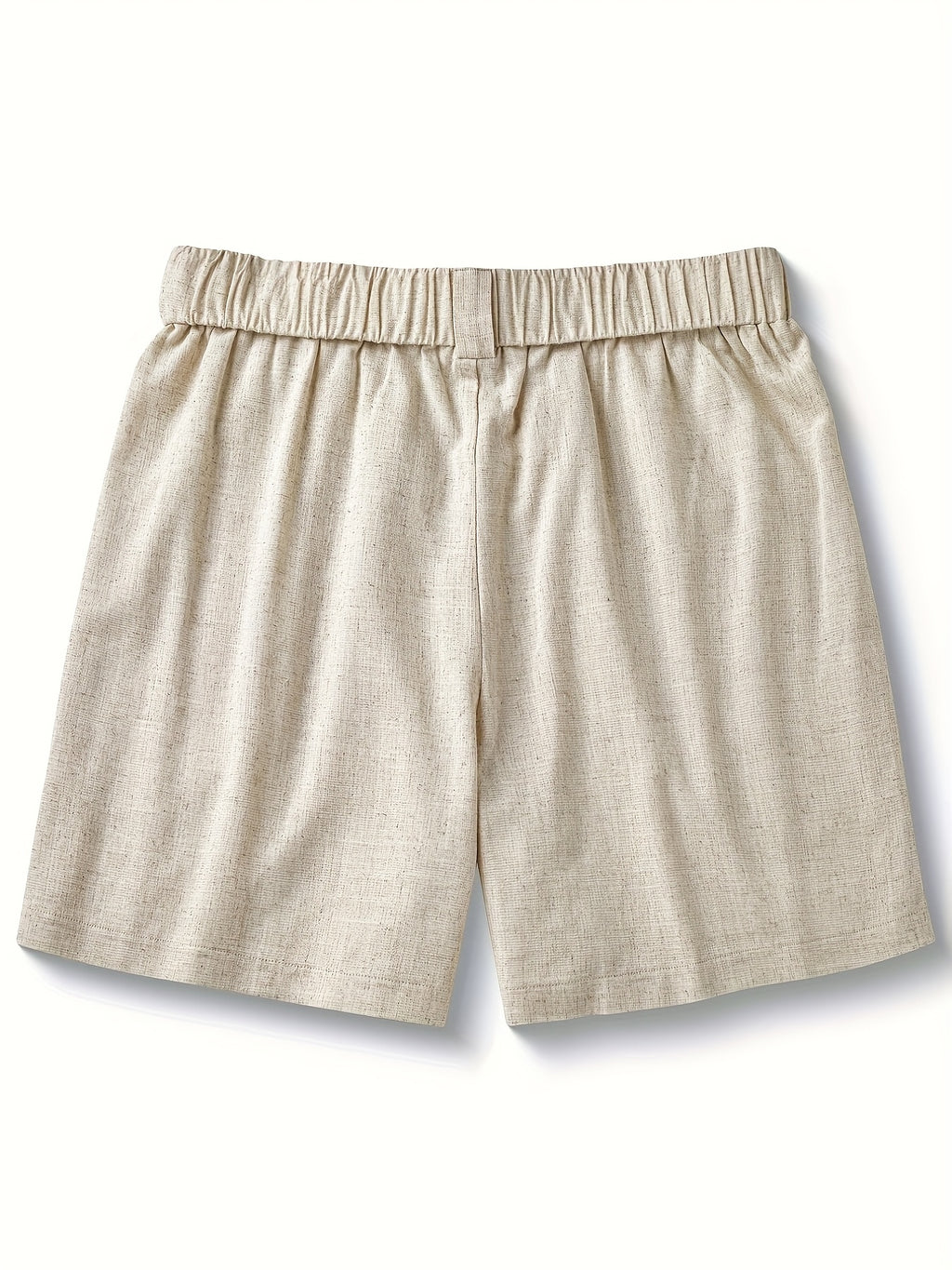 Olan | Bamboe-linnen korte broek voor heren – Lichtgewicht zomerse korte broek met structuur