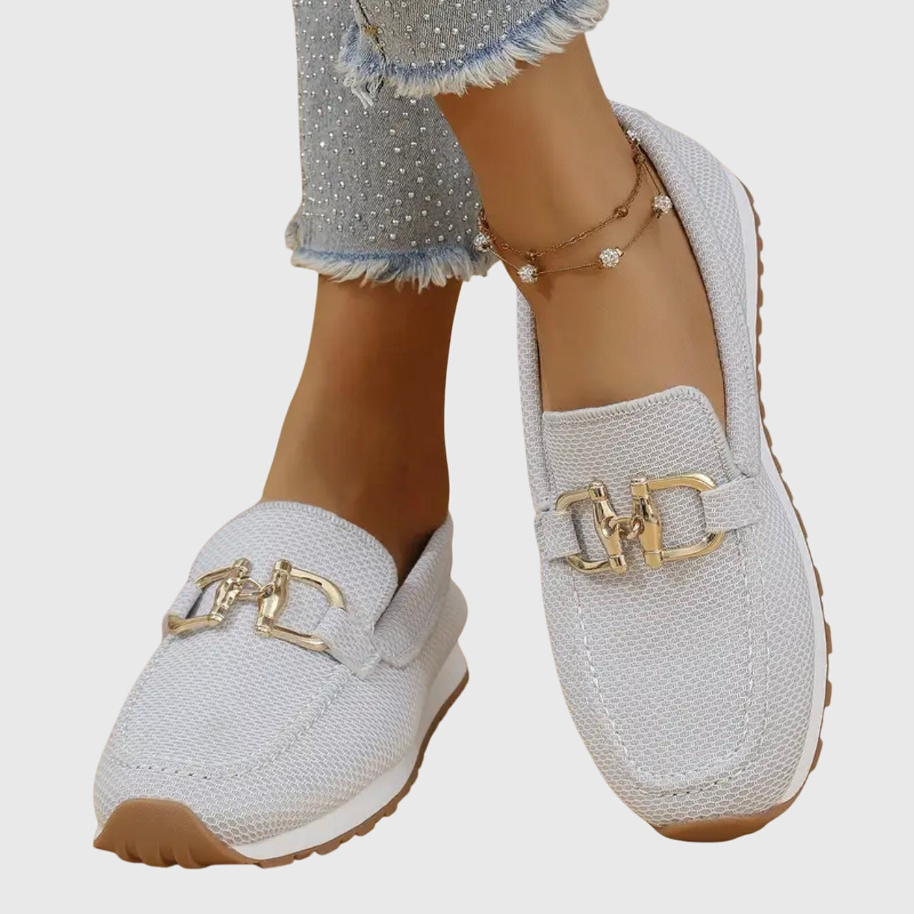 Vena | Orthopedische dames loafersneakers – instap comfortschoenen, ademende wandelsneakers