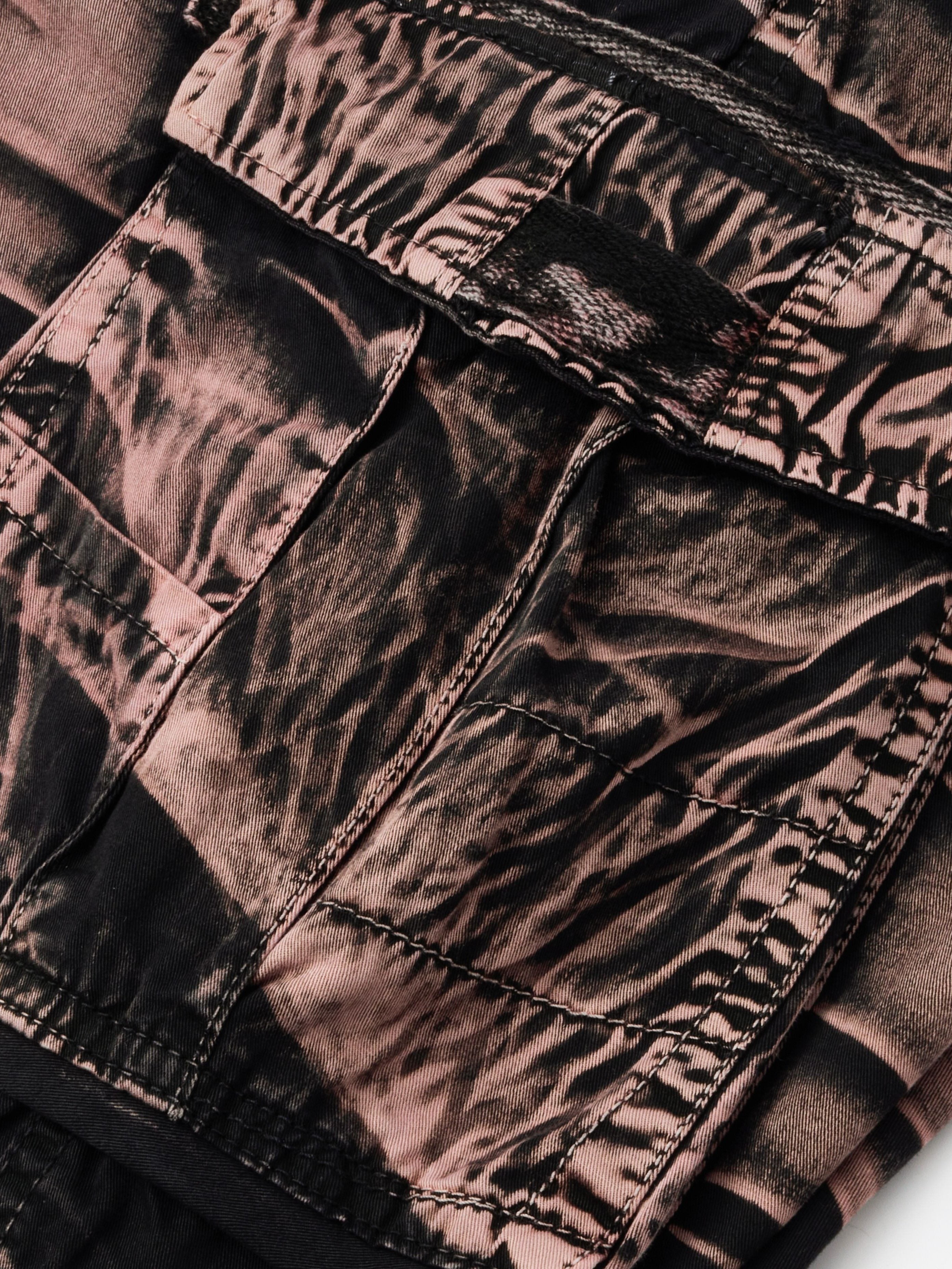 Rionel | Camo-cargoshorts voor heren – Streetstyle, casual, met militaire print, meerdere zakken, losse pasvorm