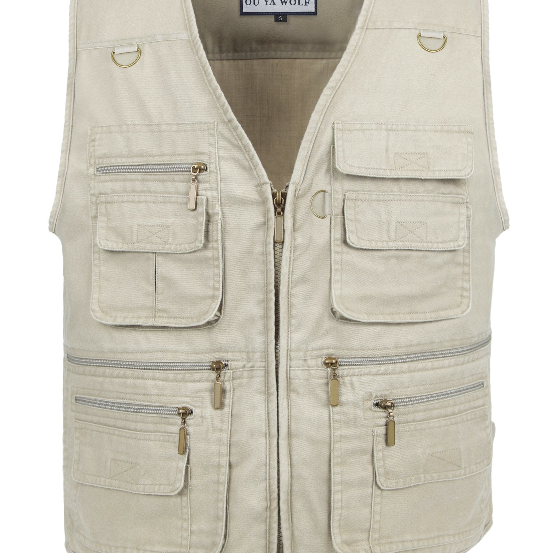 Antonio | Outdoor reisvest voor heren – lichtgewicht stone-washed tactisch vest met meerdere zakken
