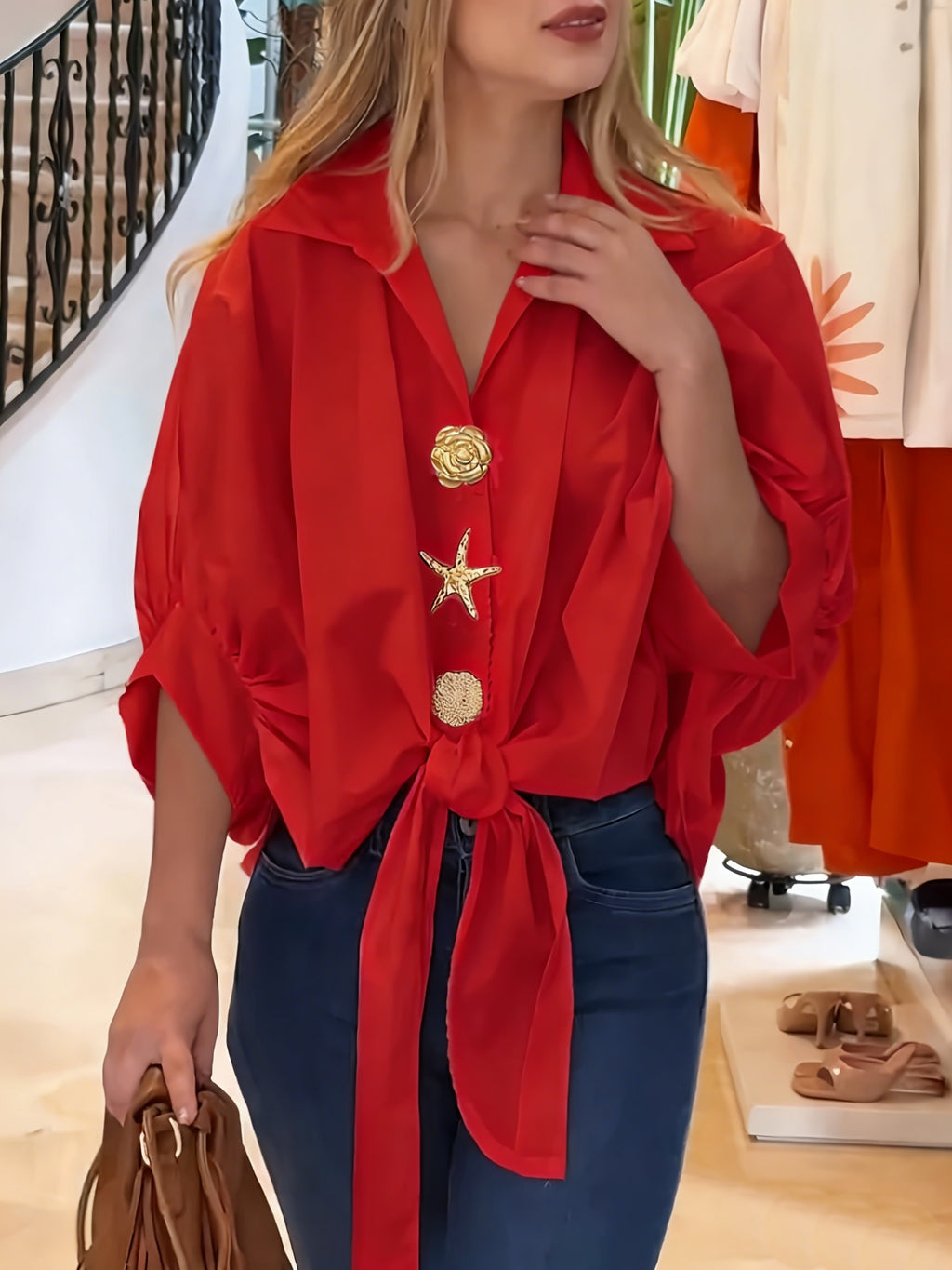 Belliora | Casual damesblouse – Lichte, ademende zomerblouse