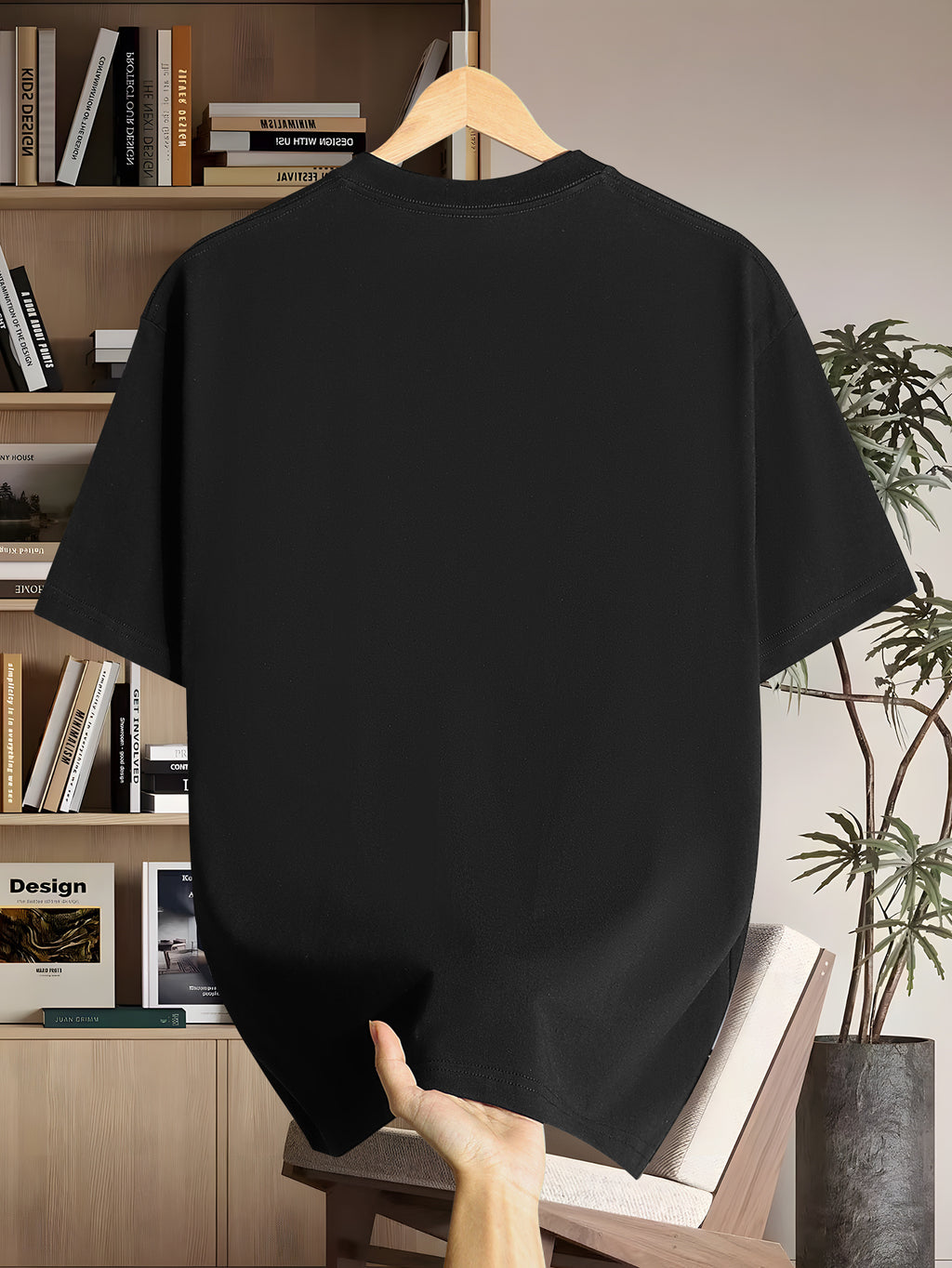 Teyron | Heren Zwaar Katoenen T-shirt 200g – Korte Mouwen, Ronde Hals, Regular Fit