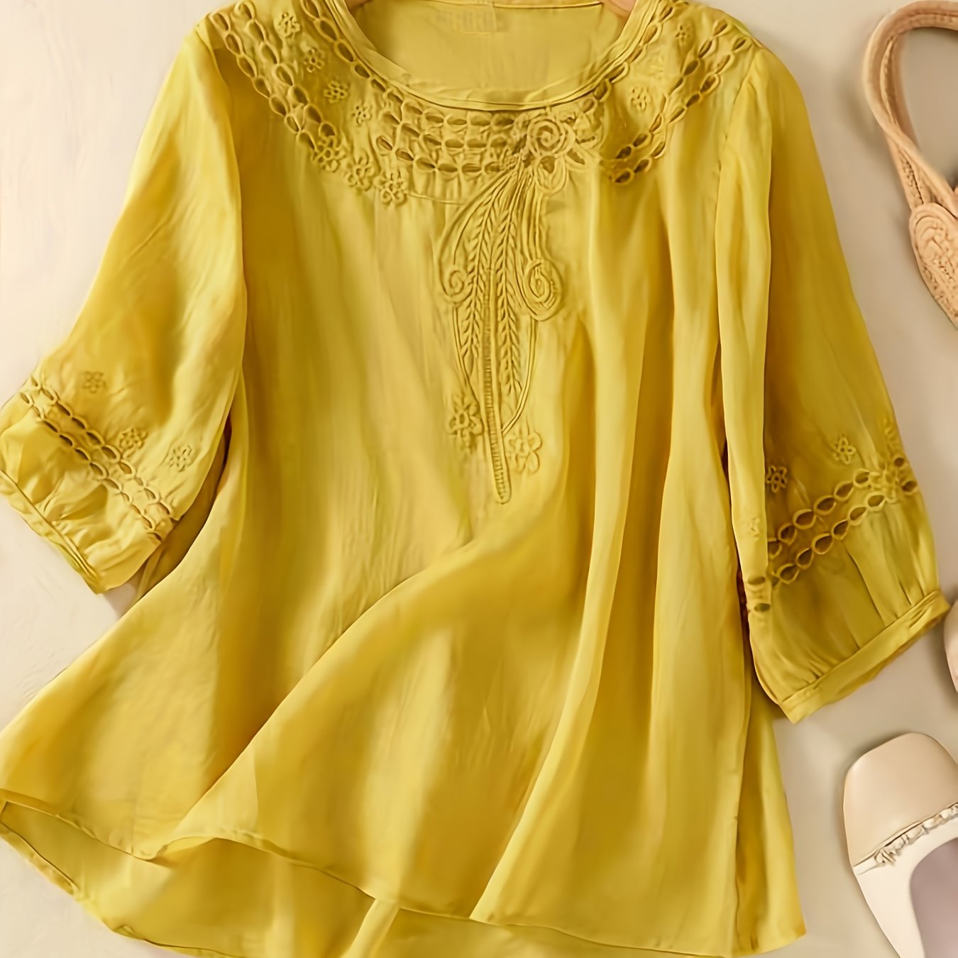 Nyzirel | Casual zomertop voor dames – Lichte blouse voor dagelijks gebruik en op vakantie