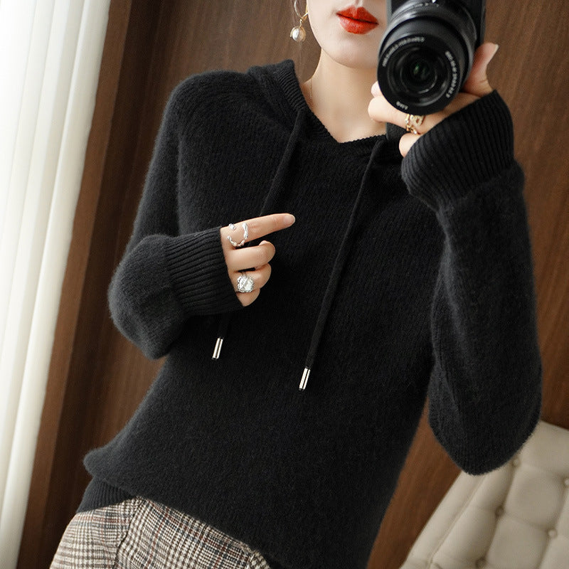 Dalina | Pull à capuche en cachemire – Chaud et confortable