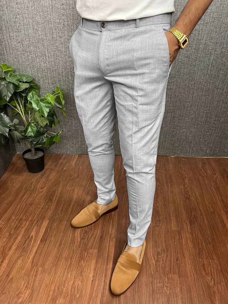 Olivier | Pantalon slim décontracté pour homme - Pantalon idéal pour le bureau et le quotidien