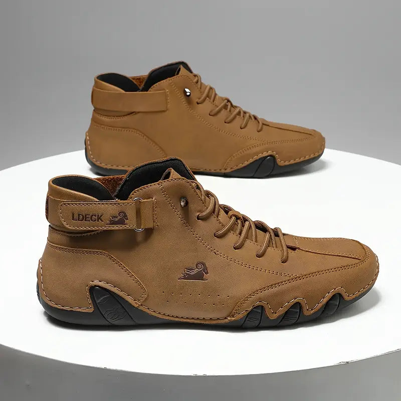 Bootrek | Bottines en daim pour homme – Bottines décontractées et élégantes avec une semelle résistante et antidérapante