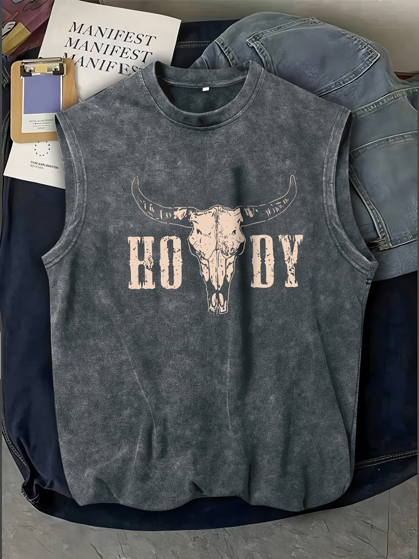Delvryn | Heren Mouwloze Zomertanktop – Casual Streetwear