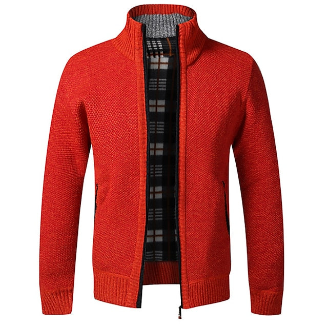 Brendir | Herren-Pullover mit Reißverschluss – Stilvoller Pullover mit halbem Reißverschluss, lässige schmale Passform