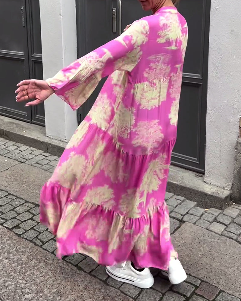 Briveth | FreeSpirit Boho-jurk – Vloeiende zomerjurk voor dames