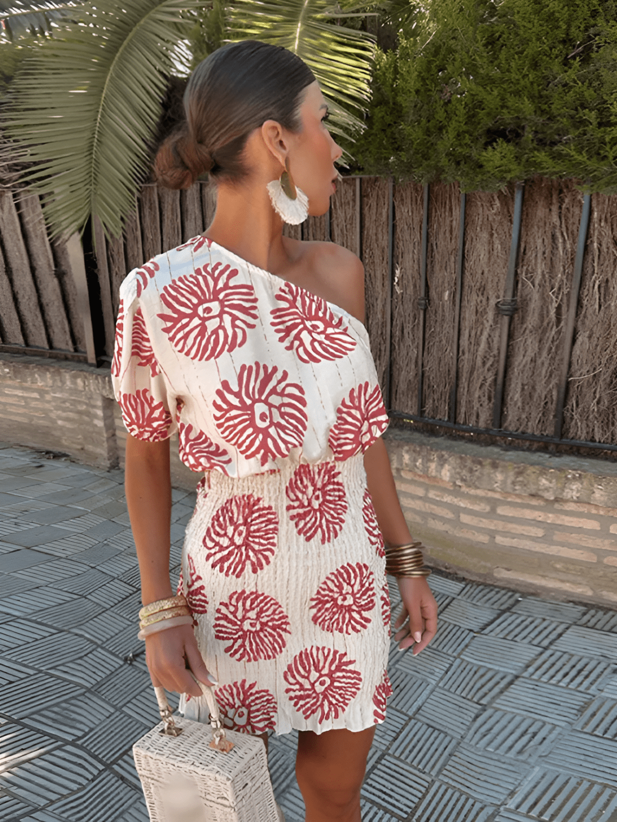 Nyara | Chic Zomer Mini Jurk met Gedurfde Prints – Stijlvolle Casual & Party Look voor Dames