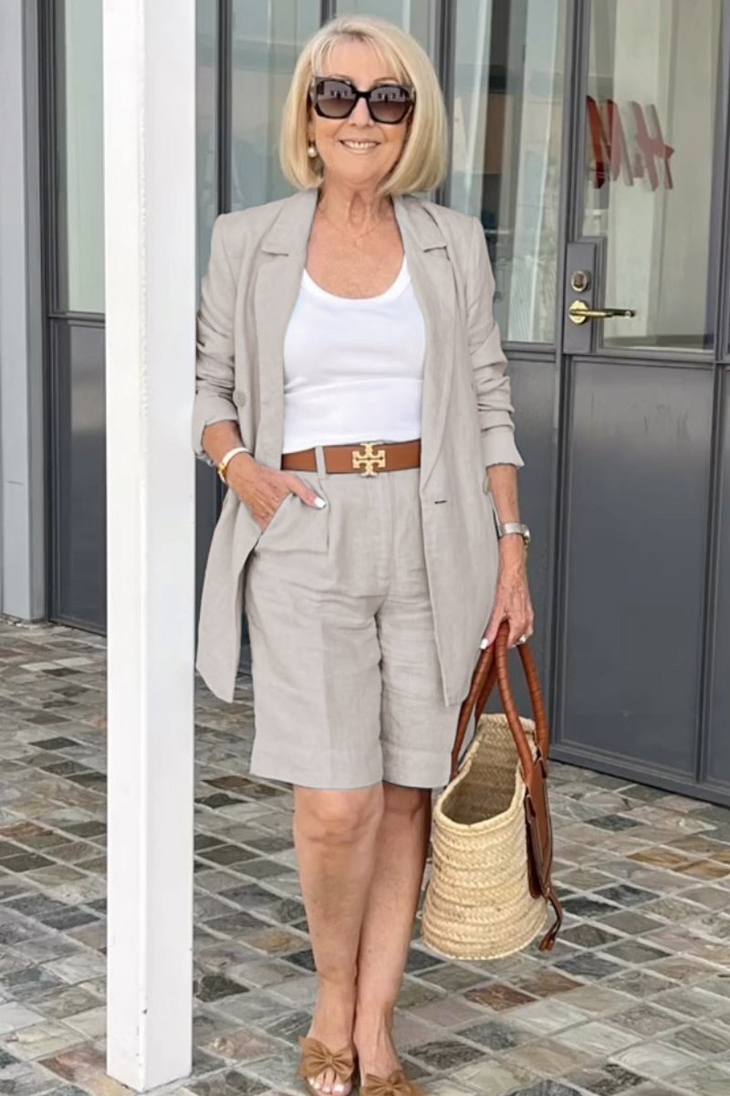Xenia | 2-delig blazer- en broekpak voor dames – elegante business co-ord set