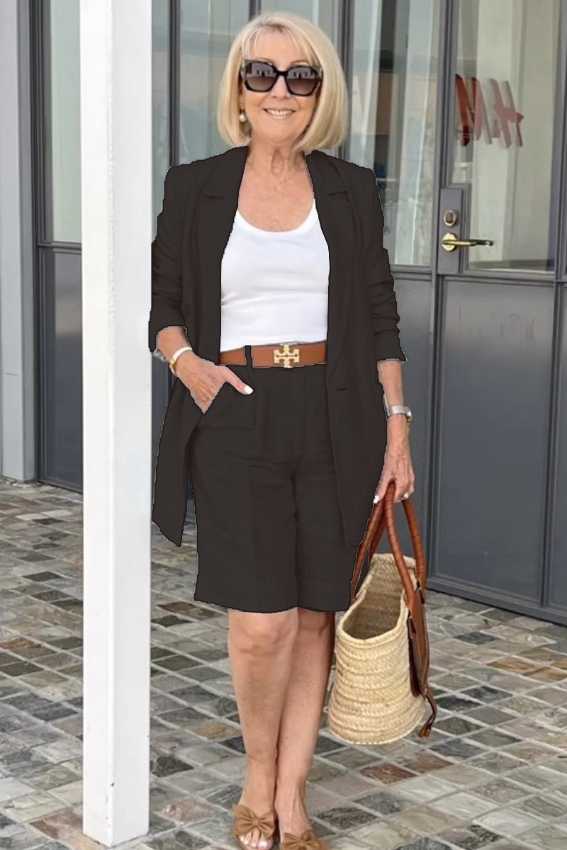 Xenia | 2-delig blazer- en broekpak voor dames – elegante business co-ord set