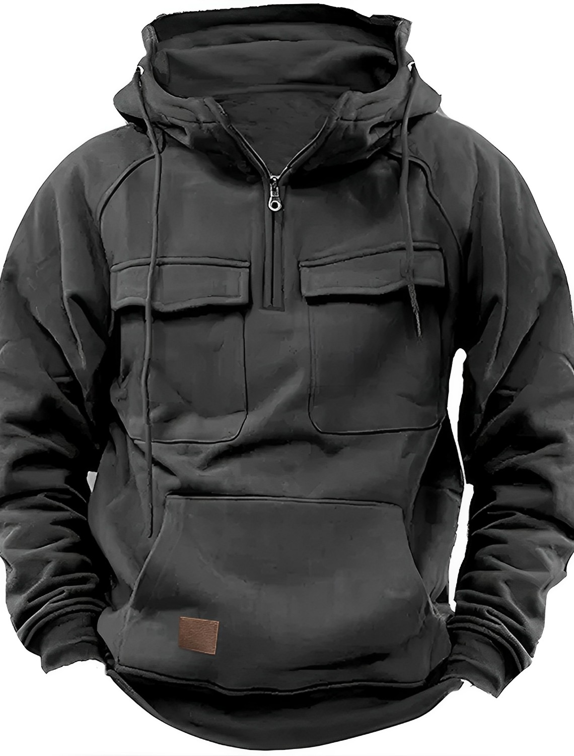 Orik | Functionele tactische hoodie met meerdere zakken, duurzame urban sweatshirt
