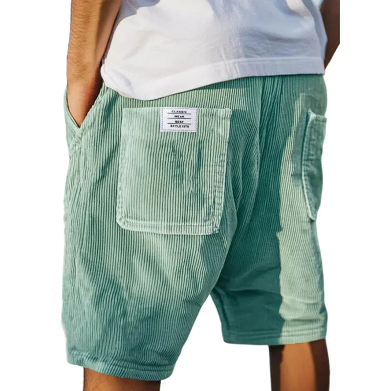 Azeno | Veloursshort voor heren – Comfortabele, zachte loungeshort