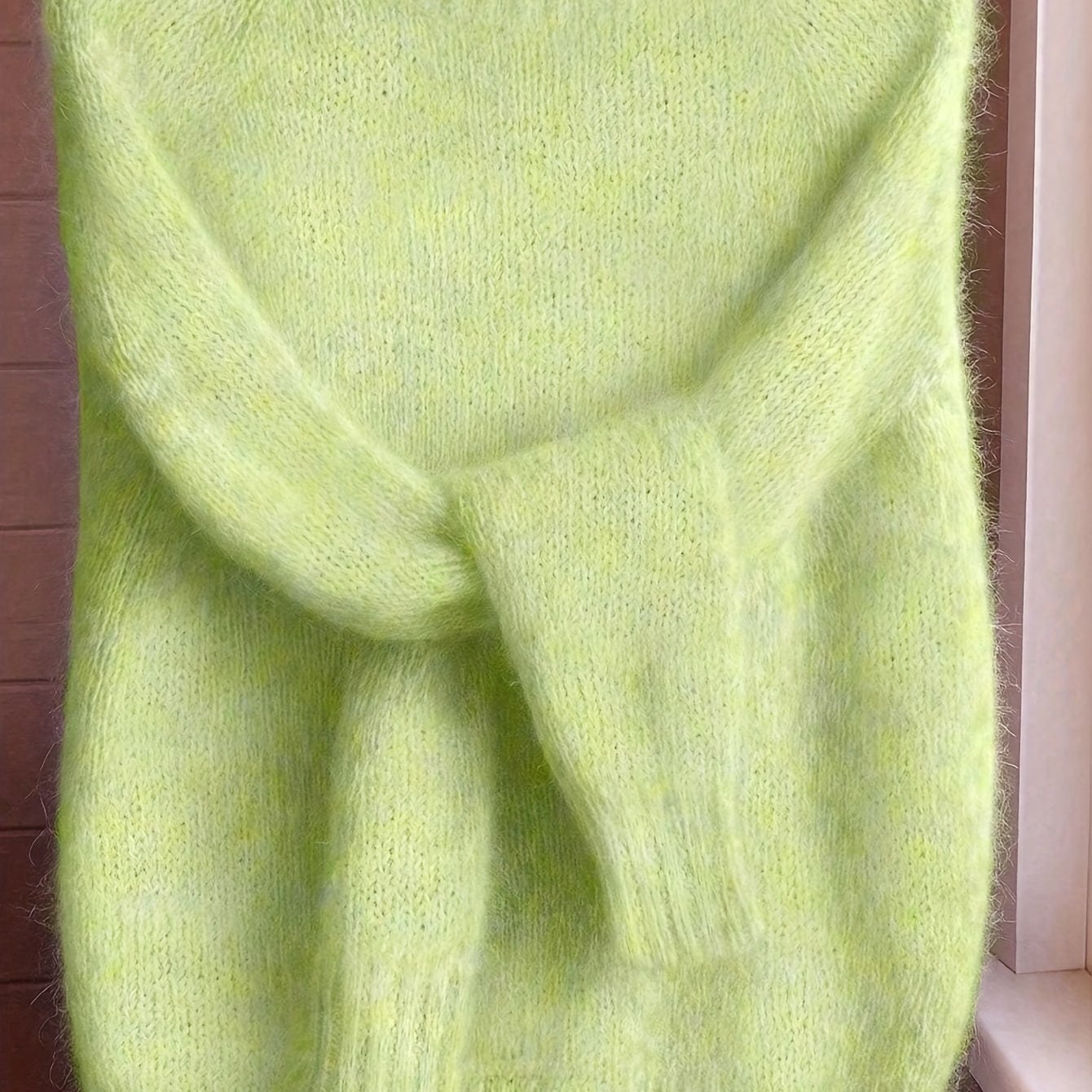 Lorixa | Zachte mohairmix trui voor dames – Comfortabele, stijlvolle raglanmouwen voor de winter