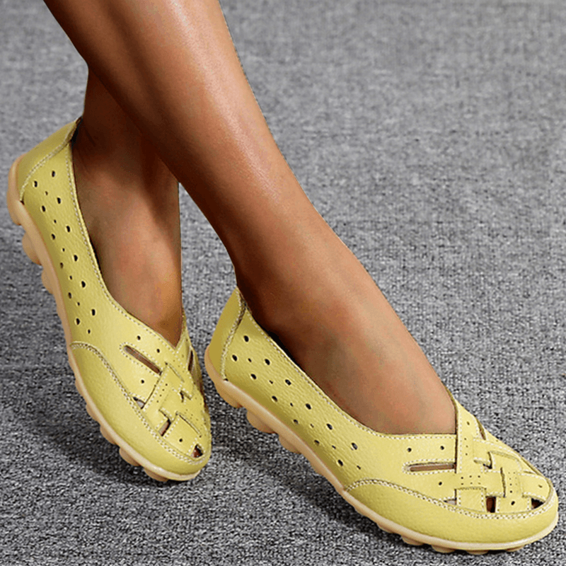 Esmira | Zacht Gewatteerde Platte Schoenen voor Dames – Flexibele, Lichtgewicht Comfortschoenen voor Elke Dag