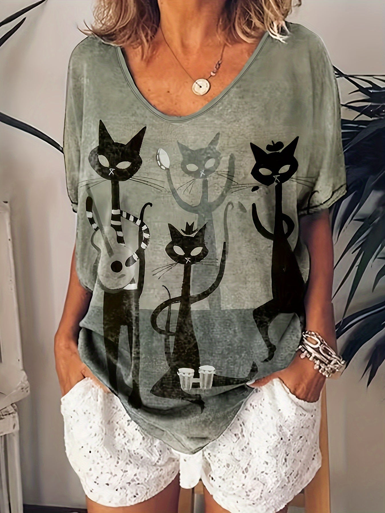 Calyrixen | Dames-T-shirt voor dagelijks gebruik – Zacht, lichtgewicht casual T-shirt