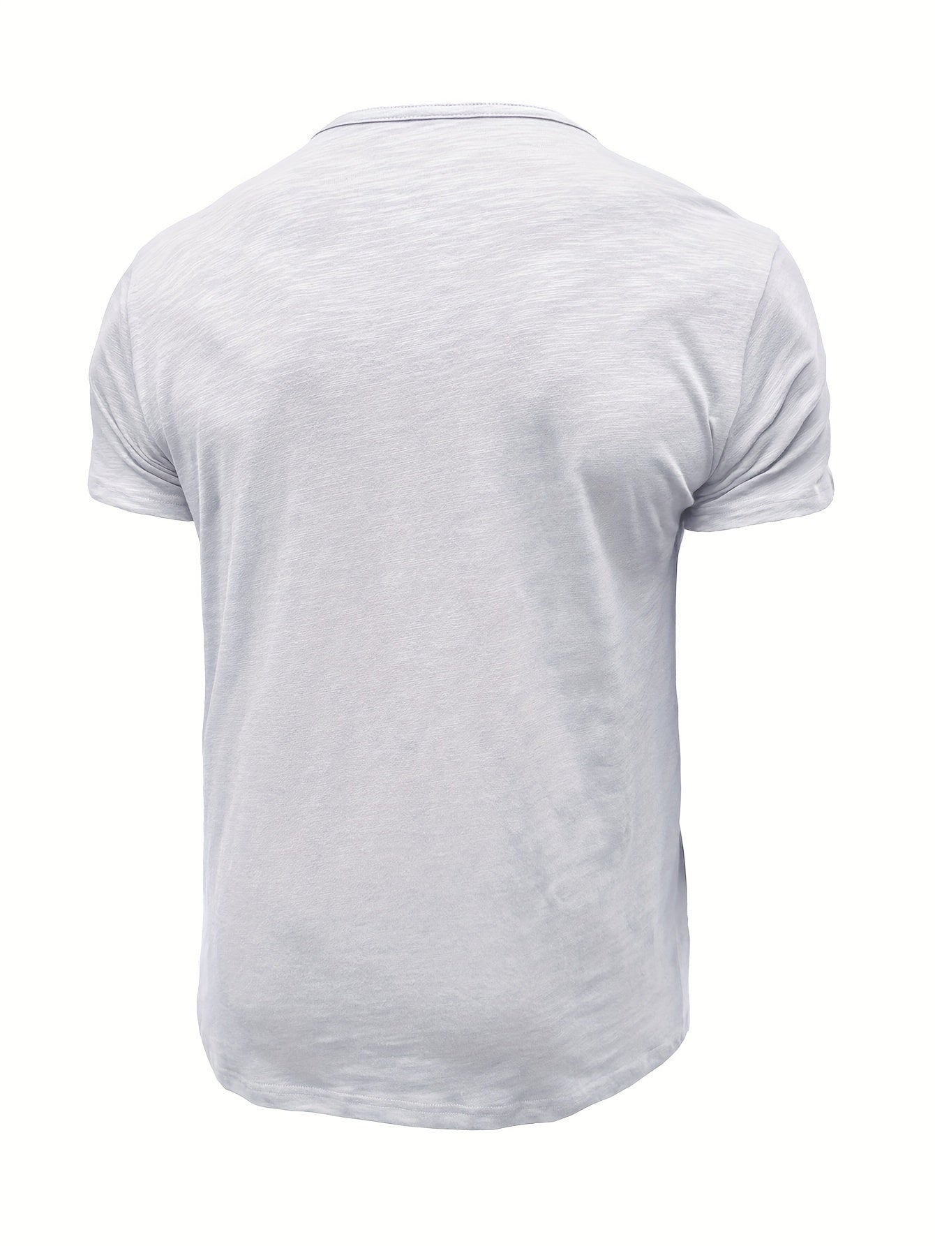Riggs | Chemise Henley vintage en coton pour homme - fermeture boutonnée, col rond