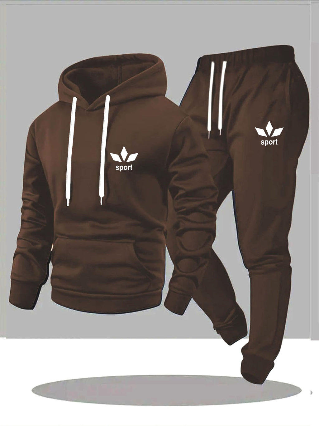 Bardon | Casual sport hoodie & joggingbroek set – Lichtgewicht joggingpak, comfortabele tweedelige outfit