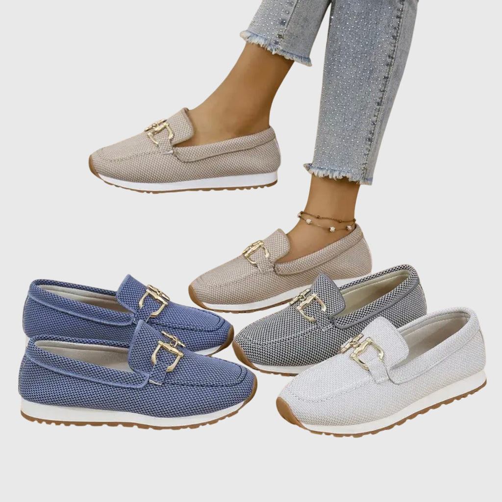 Vena | Orthopedische dames loafersneakers – instap comfortschoenen, ademende wandelsneakers